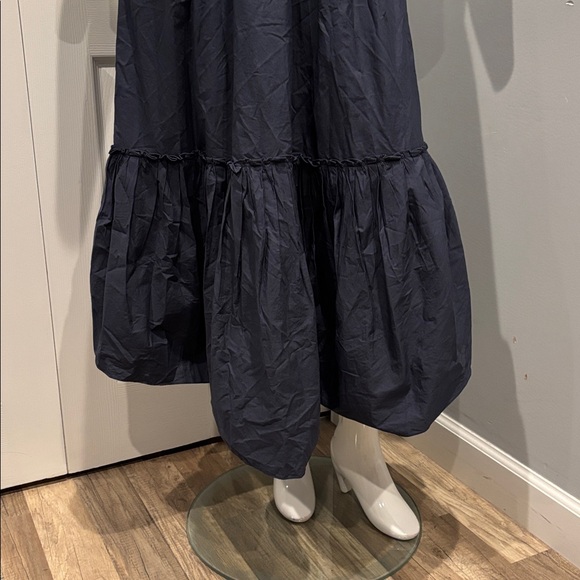 NWOT Ramy Brook Lucia smocked cotton poplin maxi dress - Picture 9 of 16